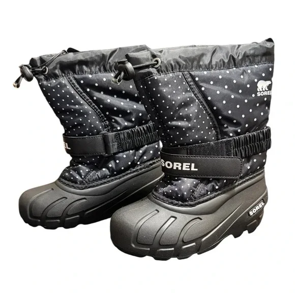 Sorel Flurry Print Waterproof and Warm Printed Boots - Children’s size 12 - Picture 5 of 15